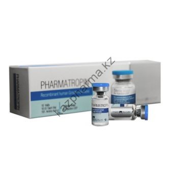 Гормон роста Pharmatropin PharmaCom Labs 10 флаконов по 10 ед (370 мкг/IU) - Есик