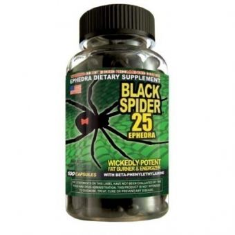 Жиросжигатель Black Spider 25 (100 капсул) - Есик