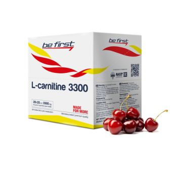 L-carnitine 3300 мг Be First (20 ампул по 25 мл) - Есик