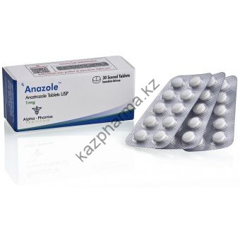 Anazole (Анастрозол) Alpha Pharma 50 таблеток (1таб 1 мг) - Есик