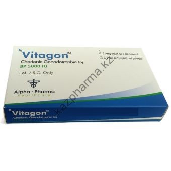 Гонадотропин Alpa Pharma Vitagon ( 1 флакон 1 мг) 5000 ед - Есик