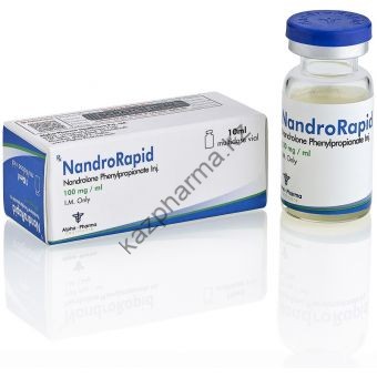 Нандролон фенилпропионат NandroRapid (Дураболин) Alpha Pharma балон 10 мл (100 мг/1 мл) - Есик
