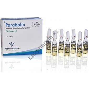 Parabolin (Тренболон) Alpha Pharma 5 ампул по 1.5мл (1амп 76.5 мг) - Есик
