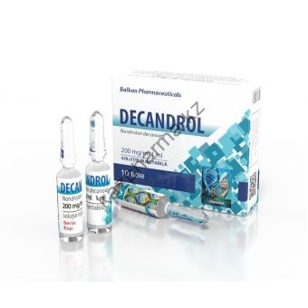 Nandrolone Decanoate (Дека, Нандролон Деканоат) Balkan 10 ампул по 1мл (1амп 200 мг) - Есик