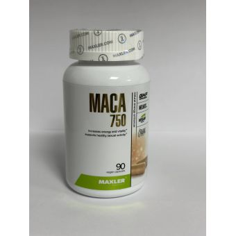 Бустер тестостерона Maxler MACA 750 90 капсул по 750 мг Есик