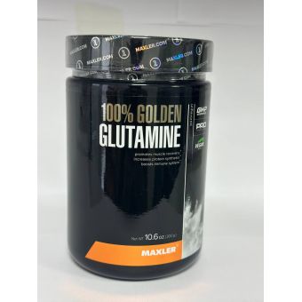 Глютамин Maxler 100% Golden 300 грамм (60 порц) Есик