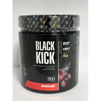 Изотоник Maxler Black Kick 500 грамм (17 порц) Есик