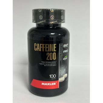 Кофеин Maxler 100 таблеток по 200 мг Есик