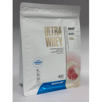 Протеин cывороточный Maxler Ultra Whey 450 грамм (15 порц) Есик