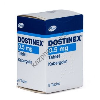 Каберголин Dostinex 8 таблеток (1 таб 0.5 мг)  Есик