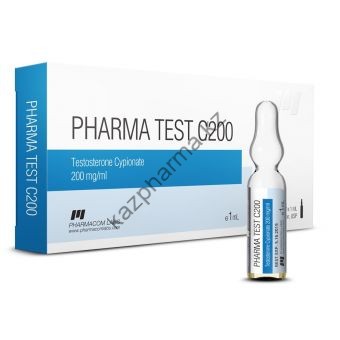 Тестостерон ципионат Фармаком (PHARMATEST C200) 10 ампул по 1мл (1амп 200 мг) - Есик