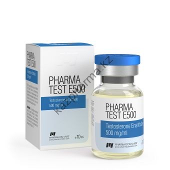 PharmaTest-E 500 (Тестостерон энантат) PharmaCom Labs балон 10 мл (500 мг/1 мл) - Есик