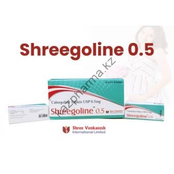 Каберголин Shree Venkatesh 10 таблеток по 0,5мг Индия Есик