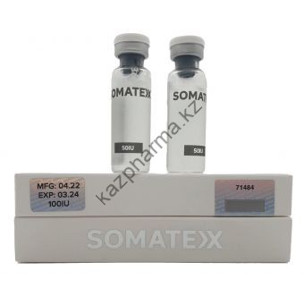 Жидкий гормон роста Somatex (Соматекс) 2 флакона по 50Ед (100 Единиц) - Есик
