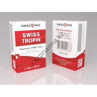 Жидкий гормон роста Swiss Med 2 флакона по 50 ед (100 ед) Есик