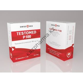 Тестостерон пропионат Swiss Med Testomed P100 (10 ампул) 100 мг/1 мл - Есик