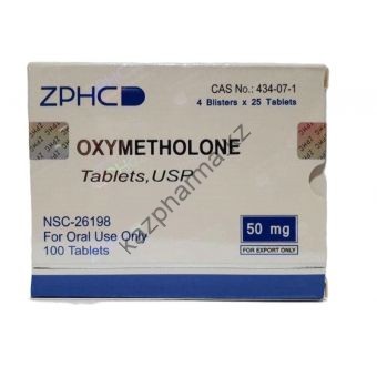 Оксиметолон ZPHC (Oxymetholone)  50 таблеток (1таб 50 мг) - Есик