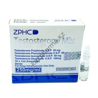 Сустанон ZPHC (Testosterone Mix) 10 ампул по 1мл (1амп 250 мг) - Есик