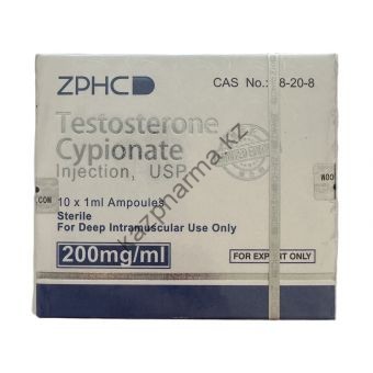 Тестостерон ципионат ZPHC (Testosterone Cypionate) 10 ампул по 1мл (1амп 250 мг) - Есик