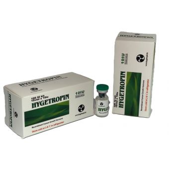 Гормон роста Hygetropin (Соматропин) 10 флакон / 10IU (370 мкг/IU) - Есик