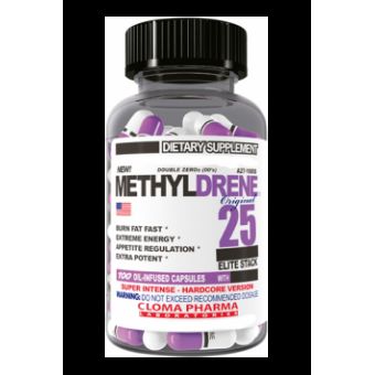 Жиросжигатель Methyldrene 25 Elite  (100 капсул)  - Есик