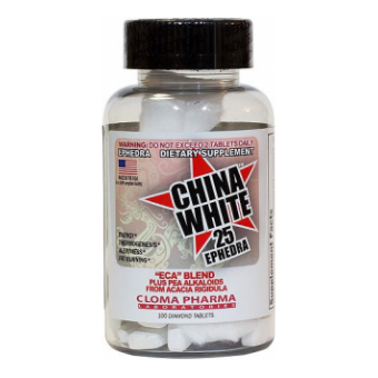 Жиросжигатель Cloma Pharma China White 25 (100 таб) - Есик