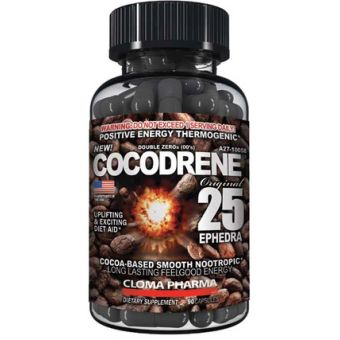 Жиросжигатель ClomaPharma Cocodrene 25 (90 капсул) - Есик