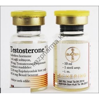 Тестостерон пропионат Bayer Schering Pharma  балон 10 мл (100 мг/1 мл) - Есик